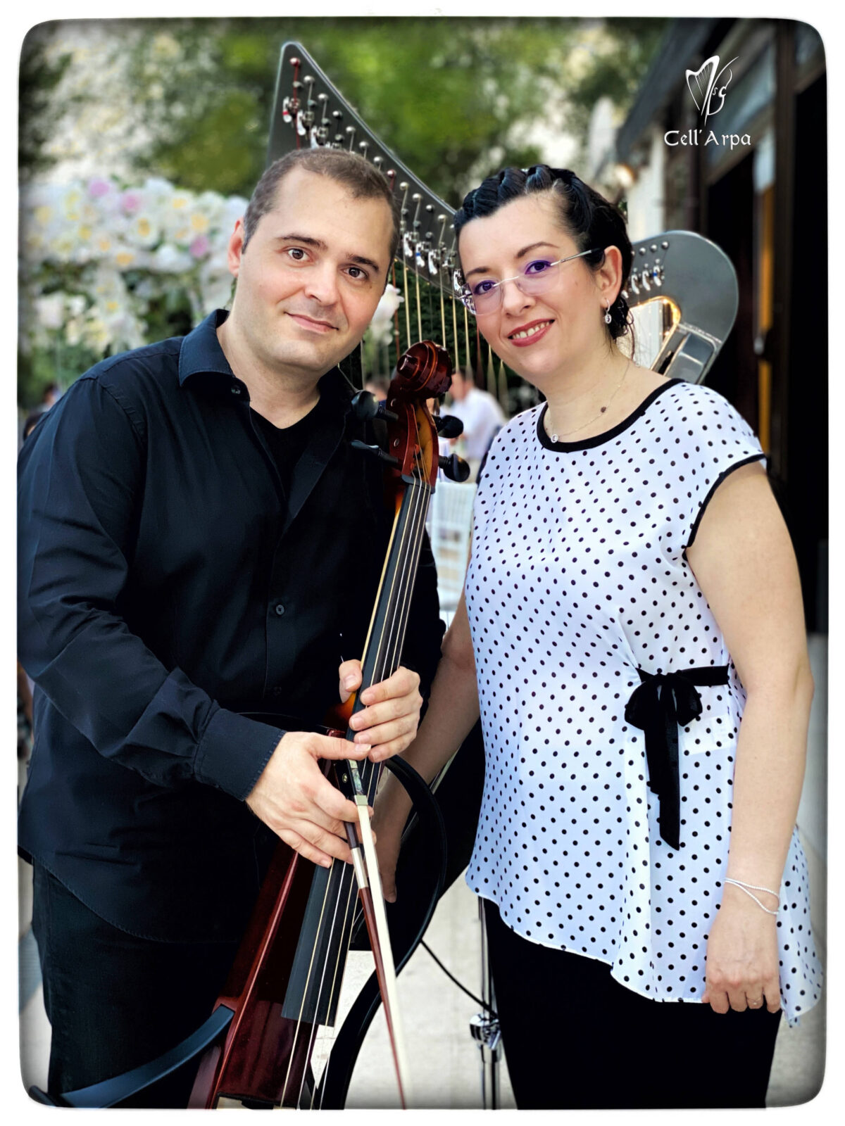 Duo Cell'Arpa - Mladen Spasinovici cello and Roxana Moișanu harp